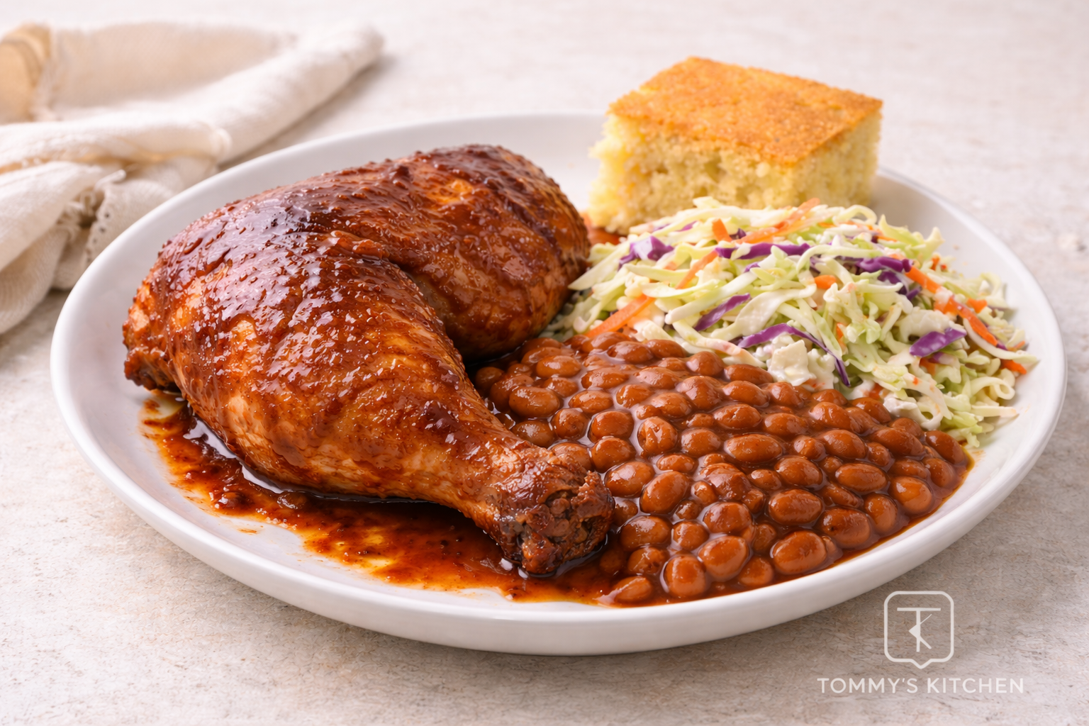 Barbecue Chicken Plate