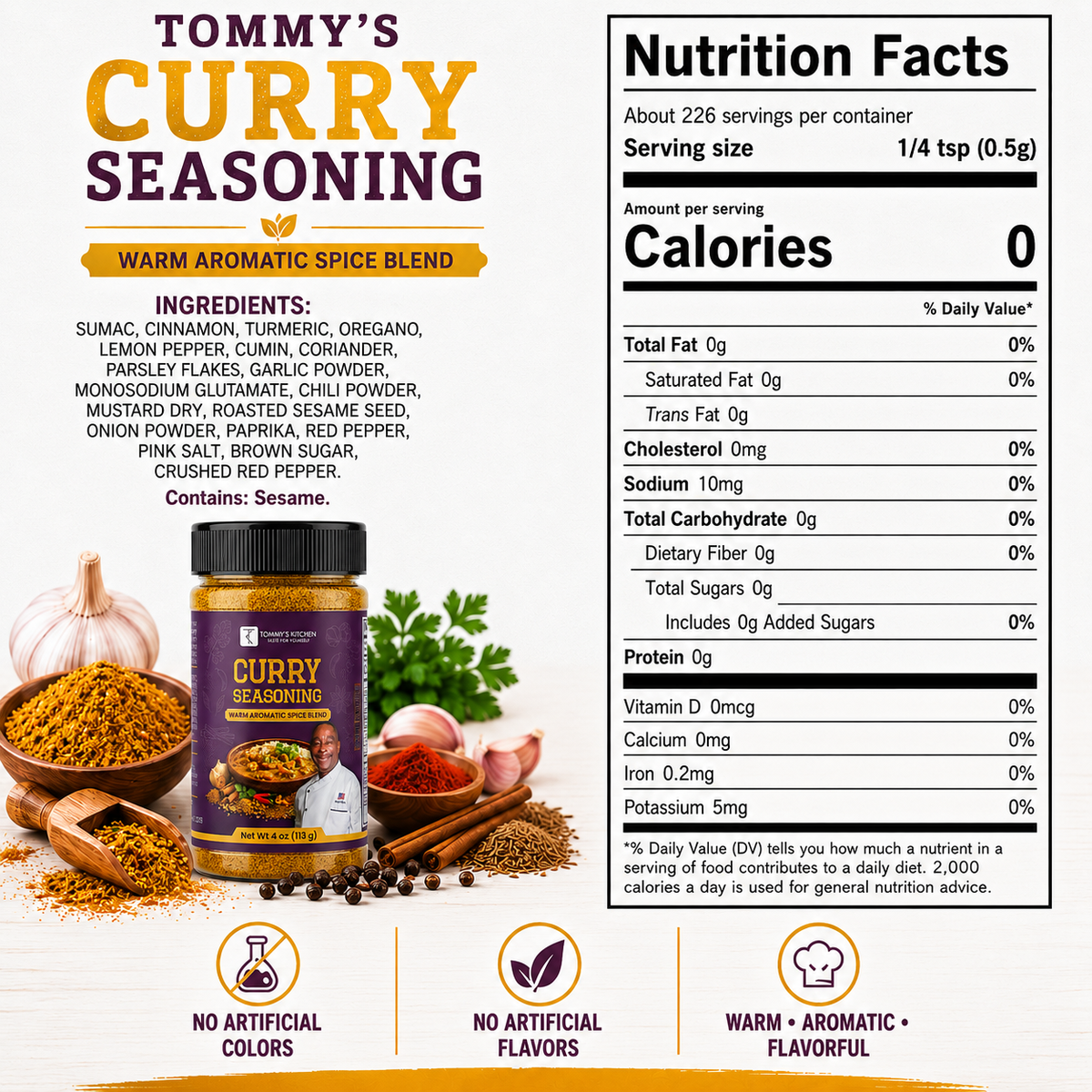 Curry Seasoning