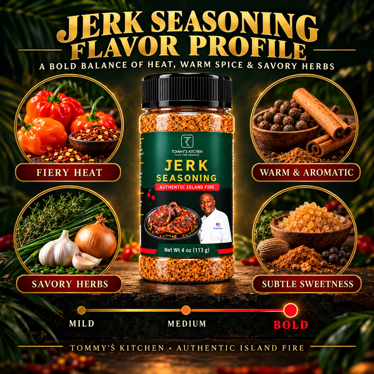 Tommy's Jerk Seasoning