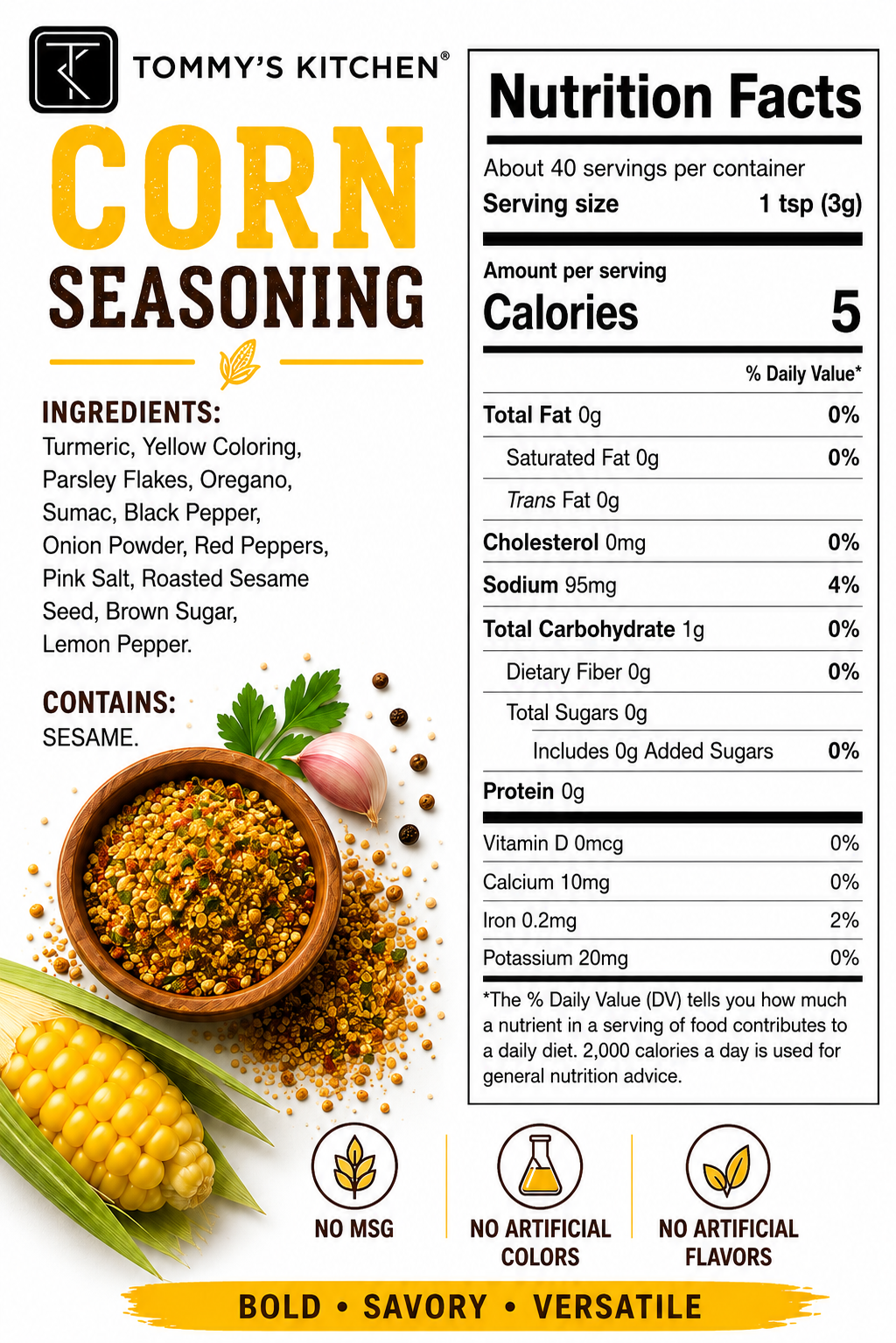 Corn Seasoning