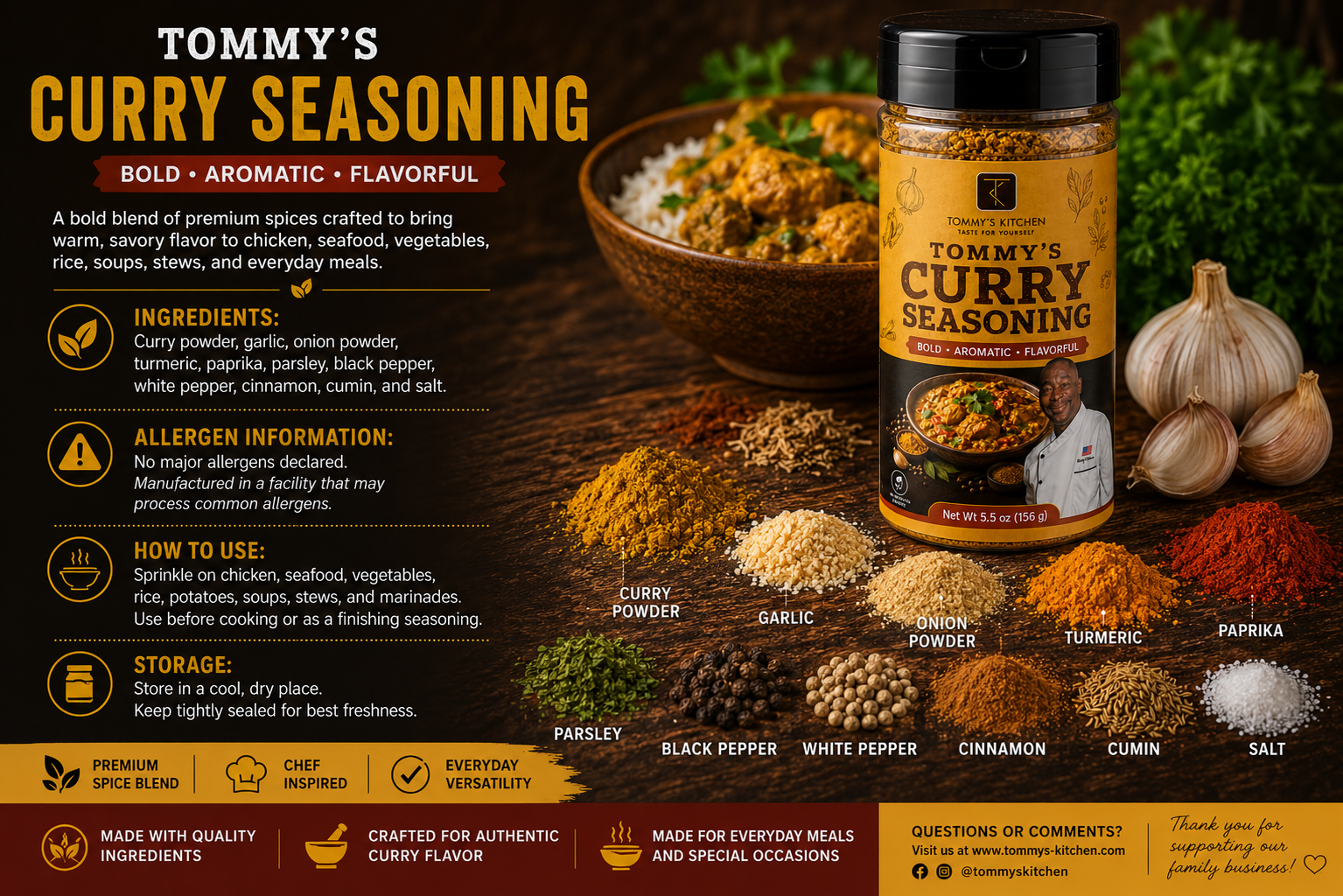 Curry Seasoning